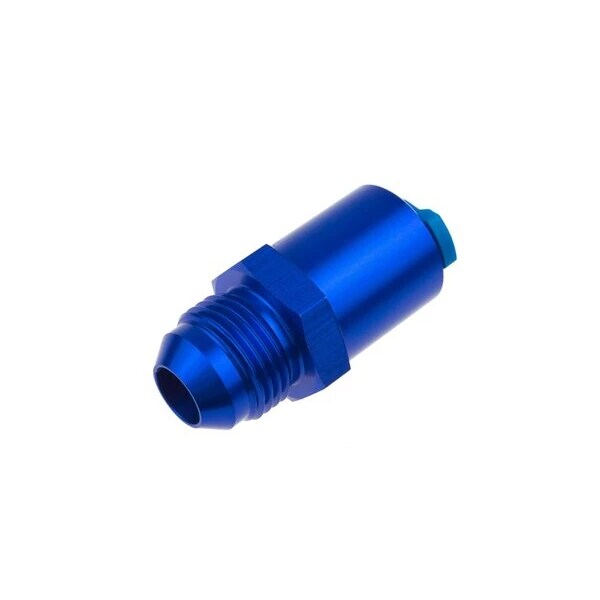 Red Horse Performance -6AN MALE TO 5/16" (HARD TUBE) SAE QUICK-DISCONNECT FEMALE - BLUE 880-06-05-1 - main